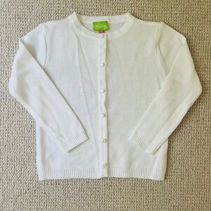 Classic Whimsy Girls White Cardigan (8)